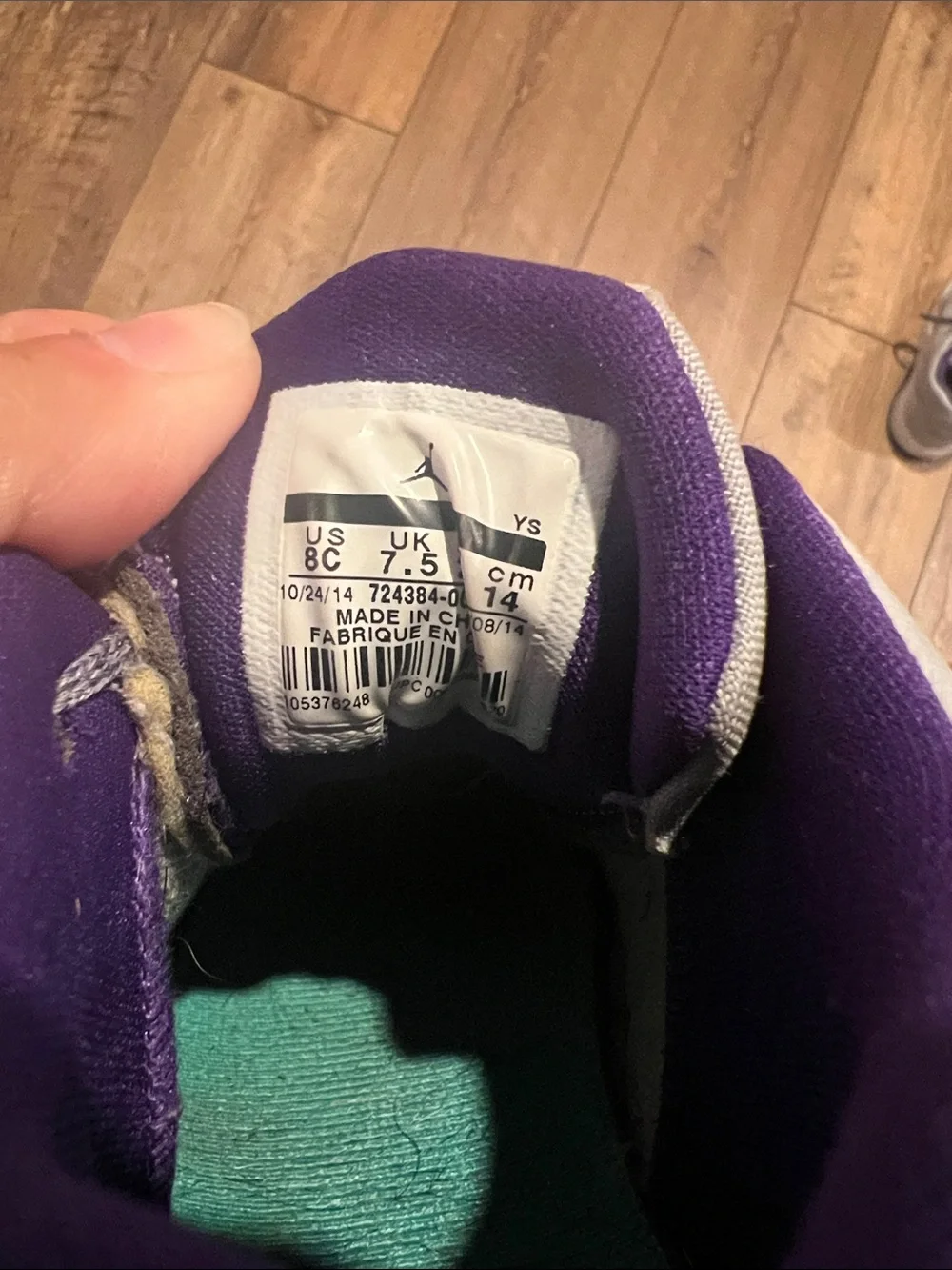 Jordan Flight Toddler Basketball Shoes, size 8